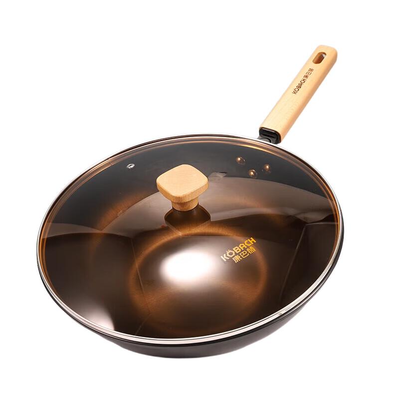 Kobach 32cm Fine Iron Wok