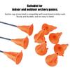 10Pcs Soft Rubber  head Suction Cup   Heads for Children Hunting Game Outdoor Sports