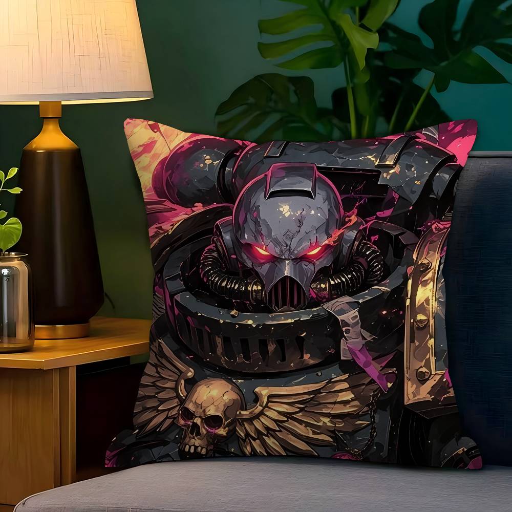 Game W-Warhammer-S 40k Personalized Pillow Cover Kids Bedroom Wild Party Decor Pillowcase Kid Birthday Shower Gift