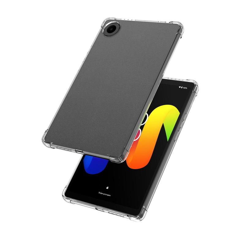 Shockproof Anti-Fall Transparent TPU Case for TCL Tab 8/11 Gen 2 11FE Note A1 Nxtpaper Plus 2026 Tab 10L Gen4 with 4 Corner Airbag Protective Cover