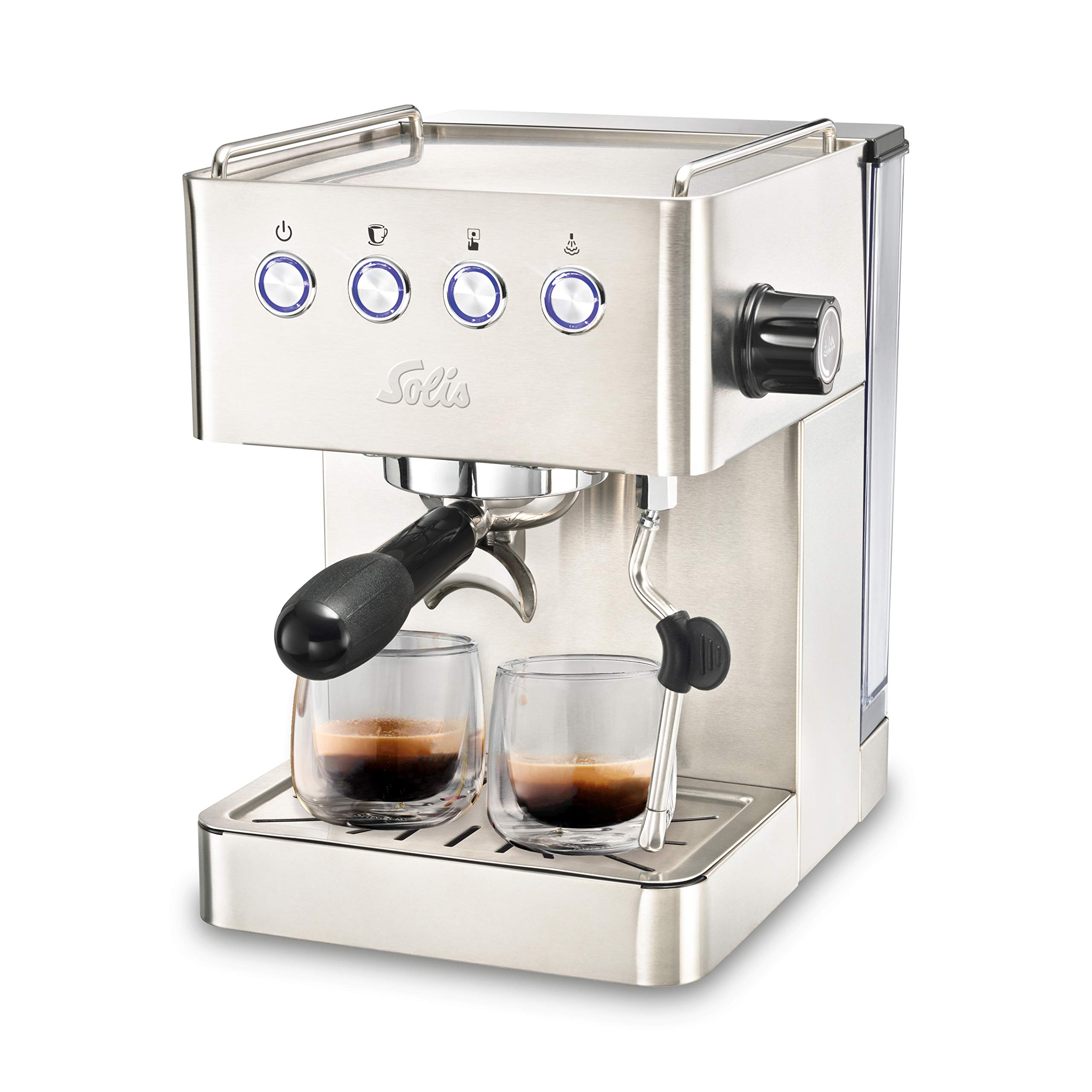 

Еспресо-машина Solis Barista Gran Gusto Silver SK1014 срібний
