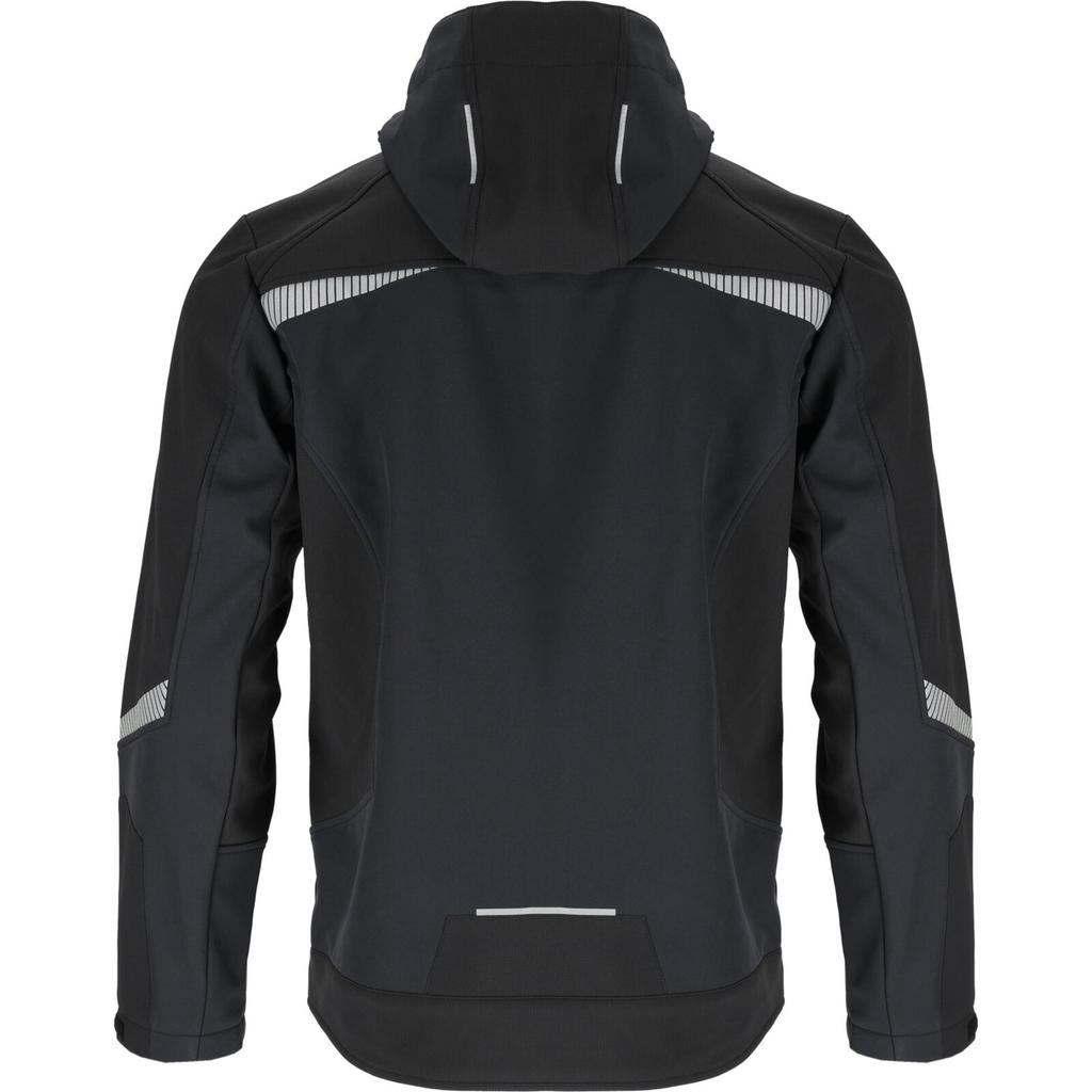 Softshell Jacket With Hood, Black, "", Ce, Lahti