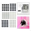 20 Clasp Buckle Clip Replace Repair Spare Parts Grid Connectors Corner Cube Wire Storage Cubes
