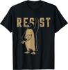 Resist Penguin Activism Graphic Design Unisex T-Shirt