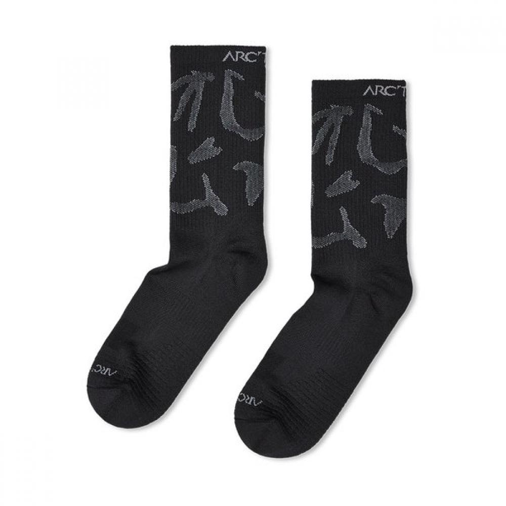 Arcteryx Ss26 Cinderick Mid Grotto Socks Aeqsu10466 MANTIS / WHITE/SM