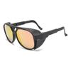 2025 New Multi-Color Round Frame Sunglasses for Men and Women: European/American Style for Cycling, Sports, and Fishing