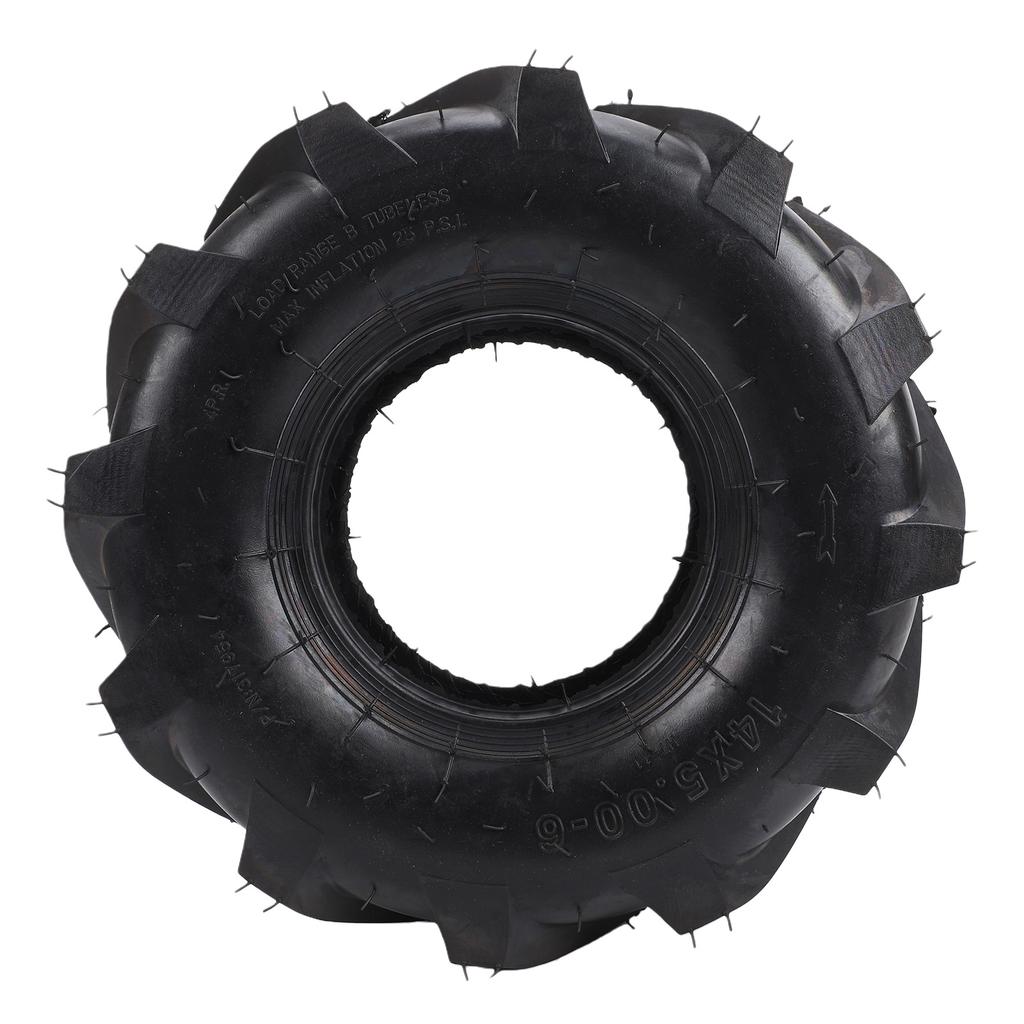 14x5.00 6 14 5.00 6 Tire Rubber Replacement Tubeless Vacuum Tyre for ATV Quad Go Kart Mini Bike Mower Lawn Tractor