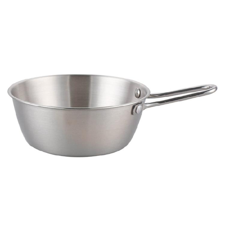 Metal Salad Bowls Restaurant Seasoning Bowl Food Container Noodles Bowl Condiment Container for Camping, Hiking, Picnic