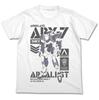 Full Metal Invisible Victory Arbalest White Size Small Panic! ARX-7 T-Shirt
