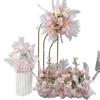 Artificial Floral Arrangements for Weddings, Multiple Colors, Road Decoration, and T-Stage Floristry