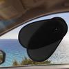 Side Window Sun Shade Car Side Window Sun Shade UV Protection Adjustable Suction Cup Blinds Screens Vehicle Accessories For Heat