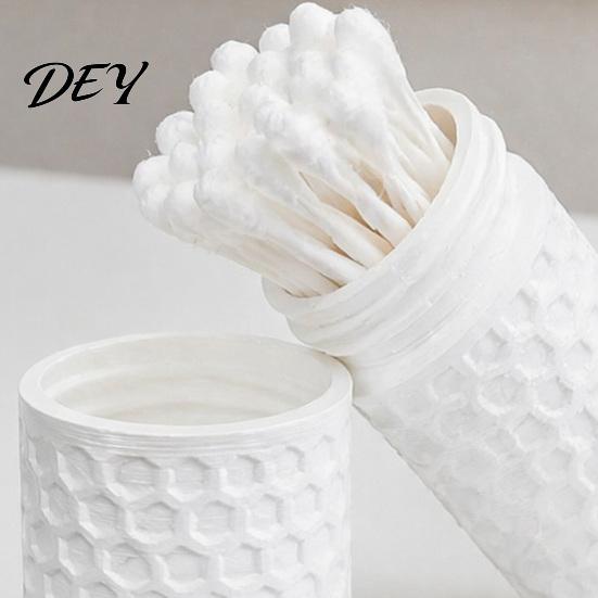 Minimalist Swab Storage Box 3D Printed Cotton Box, Portable Travel Desktop Dispenser Holder, Multi-purpose Container Organizer for Home Bedroom