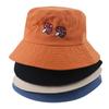 Fisherman Lady Hat Mushroom Embroidered Basin Hat Small Fresh Sun Hat Summer Sun Hat
