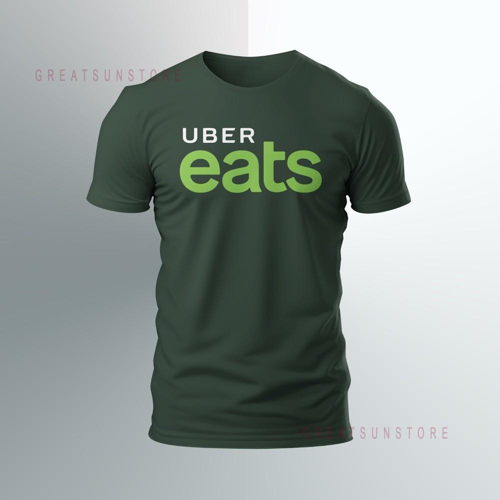 uber eats Logo funny t-shirt  Size S-5XL USA Unisex T-Shirt M