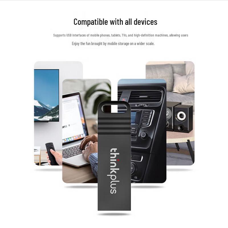 Lenovo Thinkplus MU221 USB 2.0 Metal Flash Drive