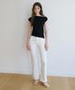 REORG Wa One Shoulder Blouse Black