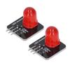 10Pcs LED Module 10mm 3.3V‑5V Decorative Light Board Chip Bulb for Home Decoration