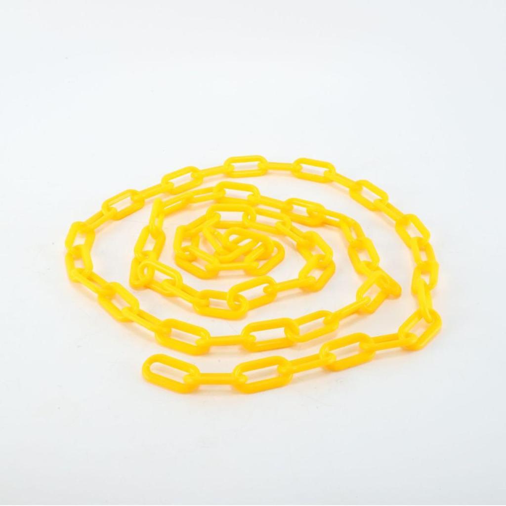 Red and White Plastic Warning Chain - Road Cone, Parking Isolation, Guardrail, Hanging Clothes, Yellow and Black Chain