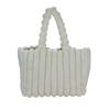 Plush Large Women's Tote Bag - Stylish, Versatile Single Shoulder Handbag for Autumn/Winter.