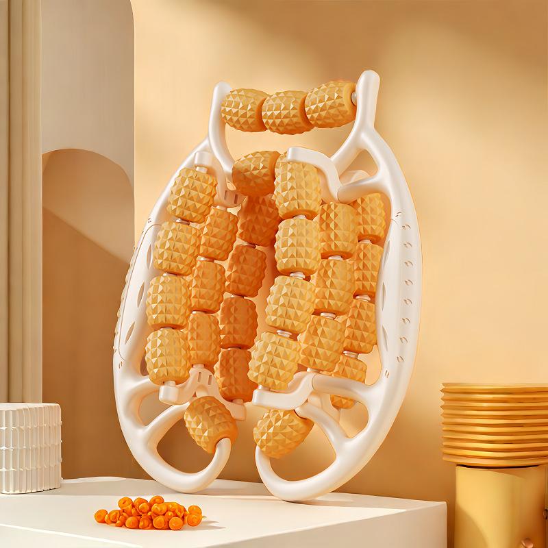 29/23 Rounds Leg Massager Roller Non-Slip Silicone Muscle Relaxation Massage Tool for Leg Slimming Cellulite Reduction Athletes