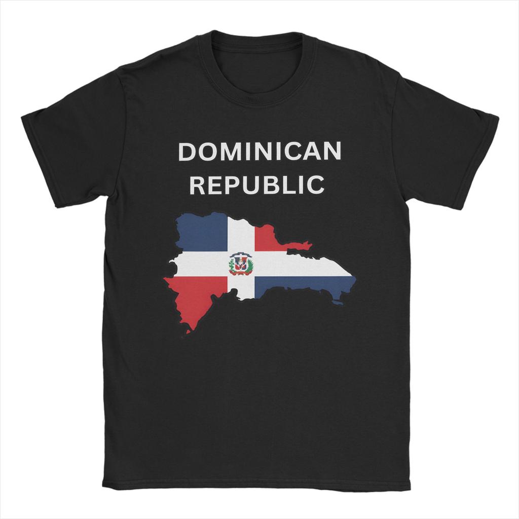La Republica Dominicana EST 1844 Dominican  Graphic T Shirt Unisex Women  Cotton  Tee Shirt Clothing