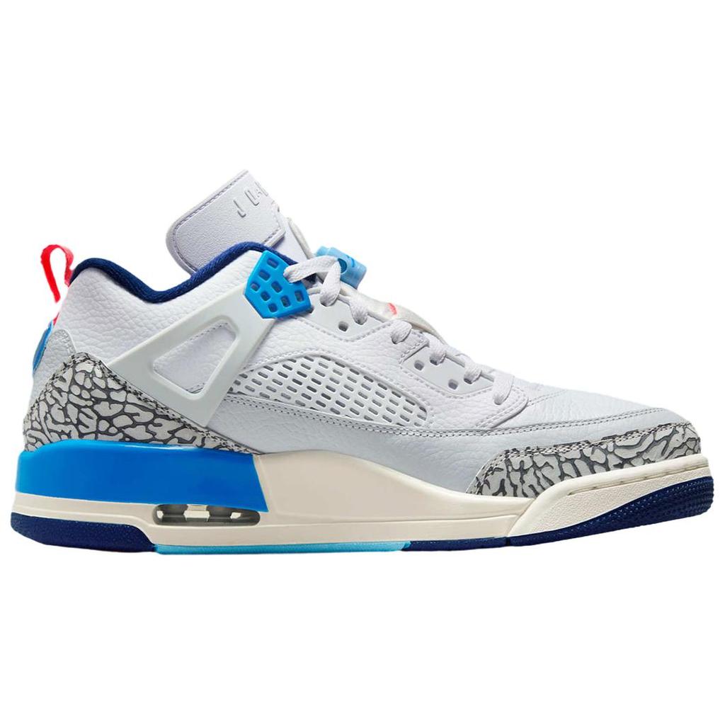 New Jordan Spizike Breathable Low Top Vintage Basketball Shoes Unisex White FQ1759-110