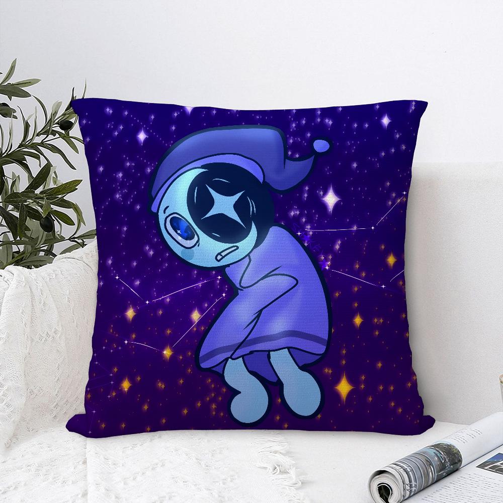 Game D-Dandys World Pillow Case Sofa Decorative Home Double-sided Print Plush Square Throw Pillow Covers Cushion Decor Cover