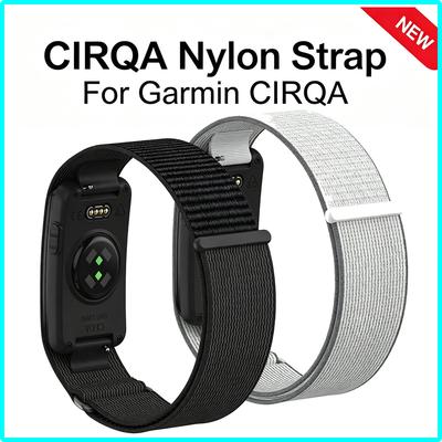 Premium Custom Nylon Loop Replacement Strap Adjustable Wrist Upper Arm Bicep Bracelet Accessory For Garmin CIRQA Smart Band