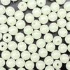 1000pcs Glow Fishing Beads Hard Plastic /Soft Rubber Colorful Fish Beads Luminous Round Fishing Lures Accessories Beads Fish