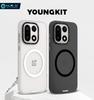Youngkit Circuit Texture Magnetic Case for Oneplus 15 Shockproof for  Drop Resistant Oneplus 15 Case
