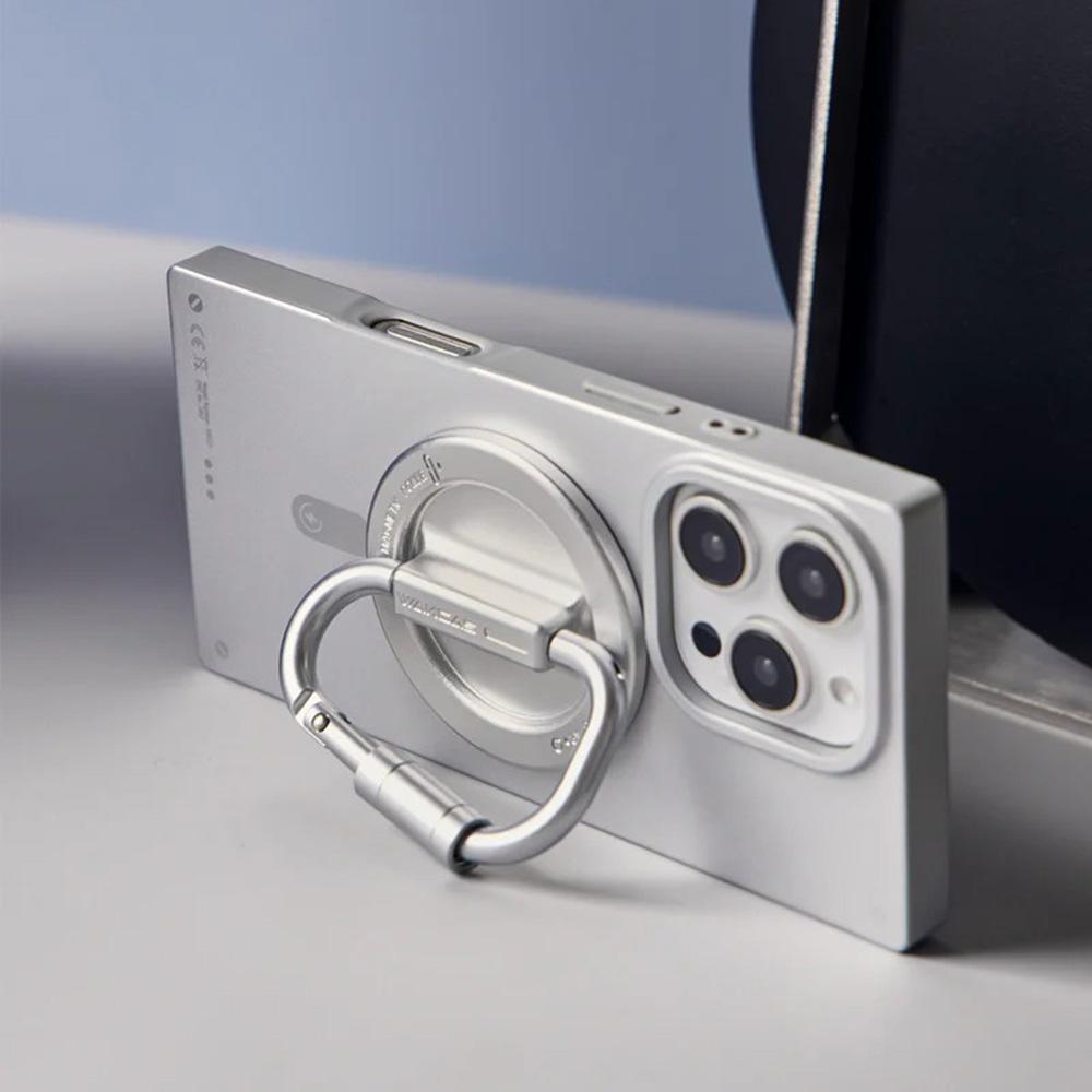 For iPhone 16 Case Compatible with MagSafe Drop Proof TPU PC Kickstand Phone Cover