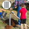 6 Pieces Adjustable Plastic Tree Trunk Guards Spiral Protectors for Saplings 16 Inch Waterproof and Reusable Wraps