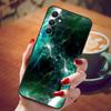 For Samsung Galaxy A55 5G Case Black TPU Silicone Beautiful Pattern Phone Cases for Galaxy A55 Shockproof Soft Cover A 55 6.6''