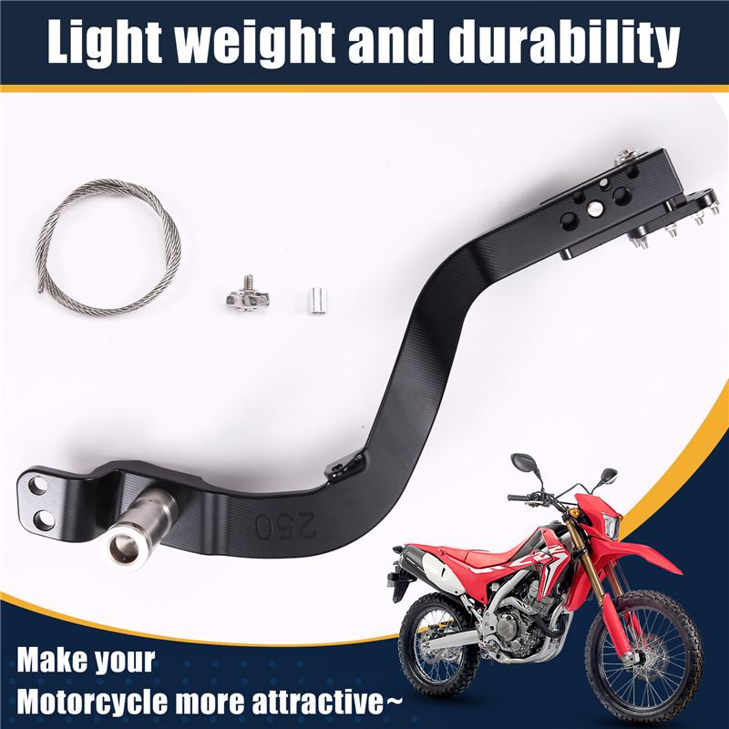 NEW-Adjustable Length Rear Brake Lever Pedal Forged CNC For Honda CRF250L/LS/Rally 2025-2025