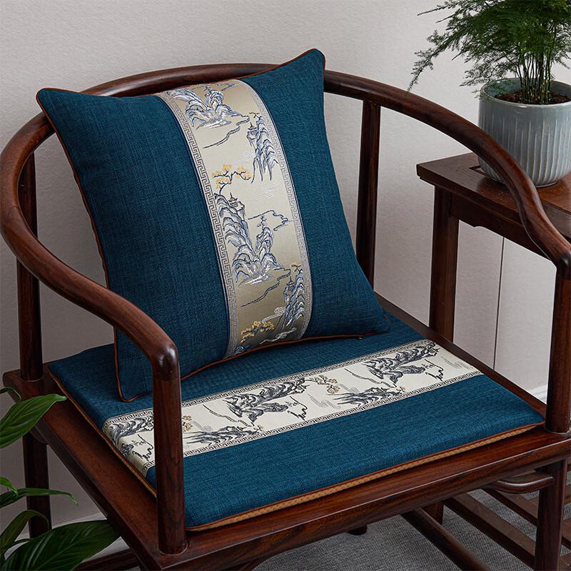 JNL Chinese Style Chair Cushion