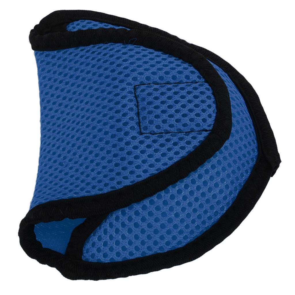 D-Typ Mallet Putter Head Cover Woven Golf Headcover Schutztasche mit BefestigungsbandBlau