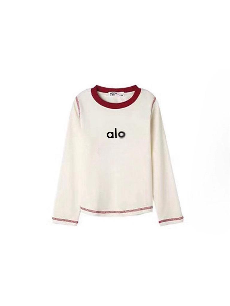 Trendy Brand Girls' Cotton Long Sleeve T-shirt, 2025 Spring/Autumn Korean Style, Children's Round Neck Top