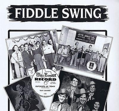 LP Record VARIOUS Fiddle Swing KK7451 Krazy Kat 1990 UK CountryFolk Used