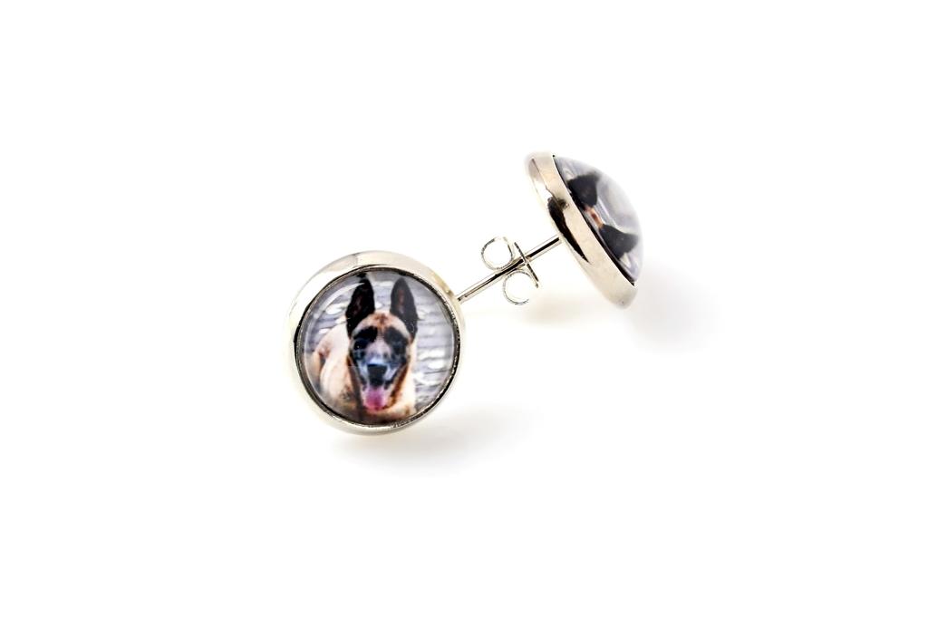 Malinois Belgian Shepherd Dog – A Set of Jewelry In a Box, Necklace | Art-Dog