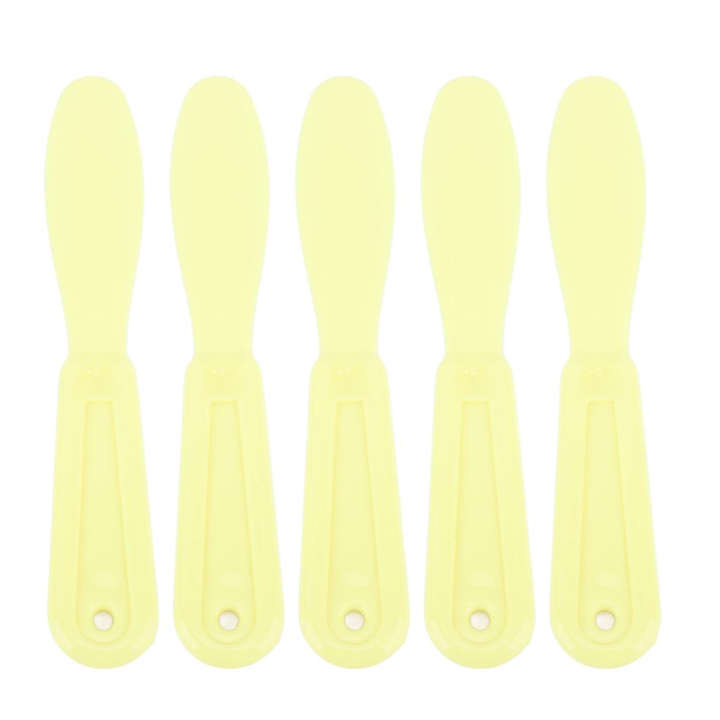 5Pcs Plaster Spatula Ergonomic or Saving Wear Resistant Mixing Stirring Spatula for Sculpting Wax