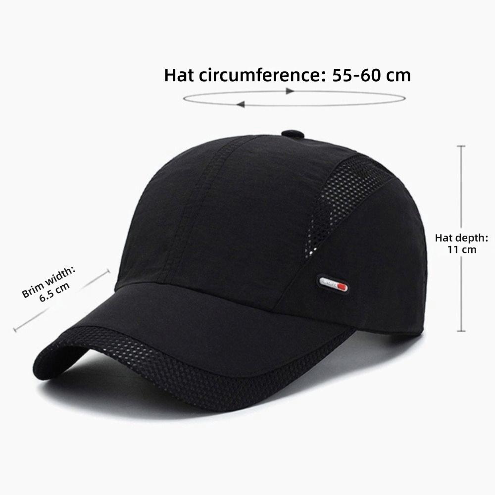 New Adjustable Baseball Cap Moisture-Wicking Unisex Quick-Dry Hat Baseball Hat