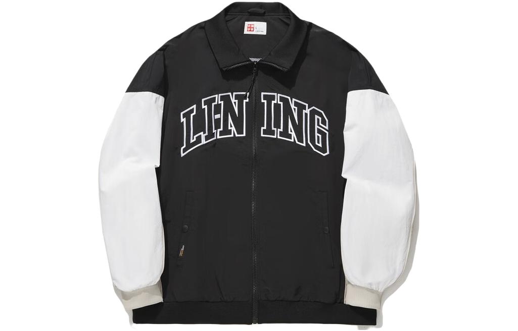 Li Ning Jackets Men s Black Lapel Moderate Other AFDT741-2 M