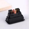 1Pc Universal 6Pin 12V/24V Car Electric Window Switch Power Window Switch For All Cars With Green Led Light Button Switch