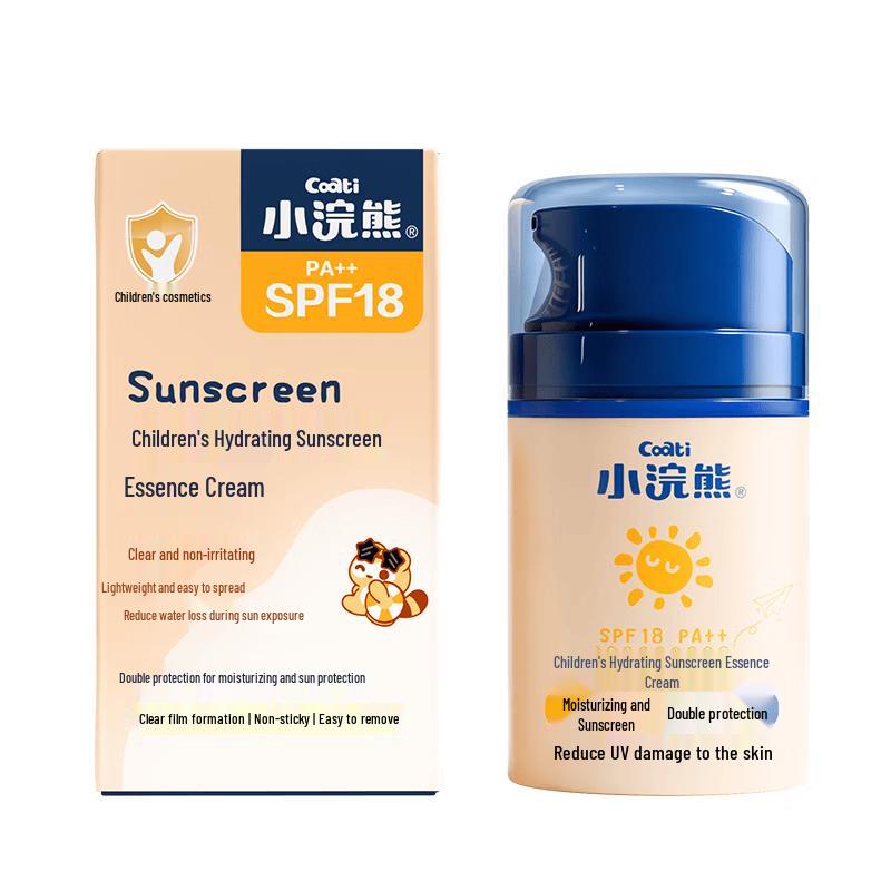 Little Raccoon Kids Hydrating Sunscreen Cream SPF18 PA++ 50g