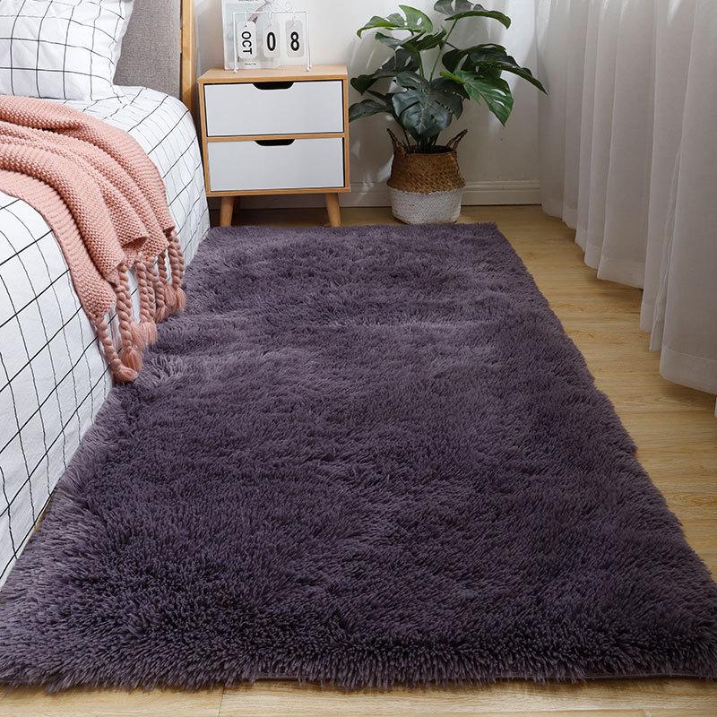 Plush Carpet for Bedroom Soft for Home Floor