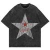 100% Cotton Vintage Washed Mgk The Lost Americana Tour 2025 2026 T Shirt Fashion Men/Women Loose Wash Tees Shirts