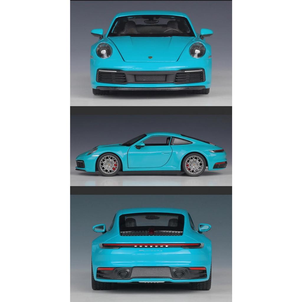 Welly 1/24 Porsche 911 Carrera 4S Alloy Car Model Diecasts & Toy Vehicles Collect Car Toy Boy Birthday Gifts
