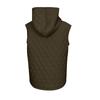 Women's Winter Tank Top Sleeveless Lightweight Stand Collar Zip Solid Quilted Vest