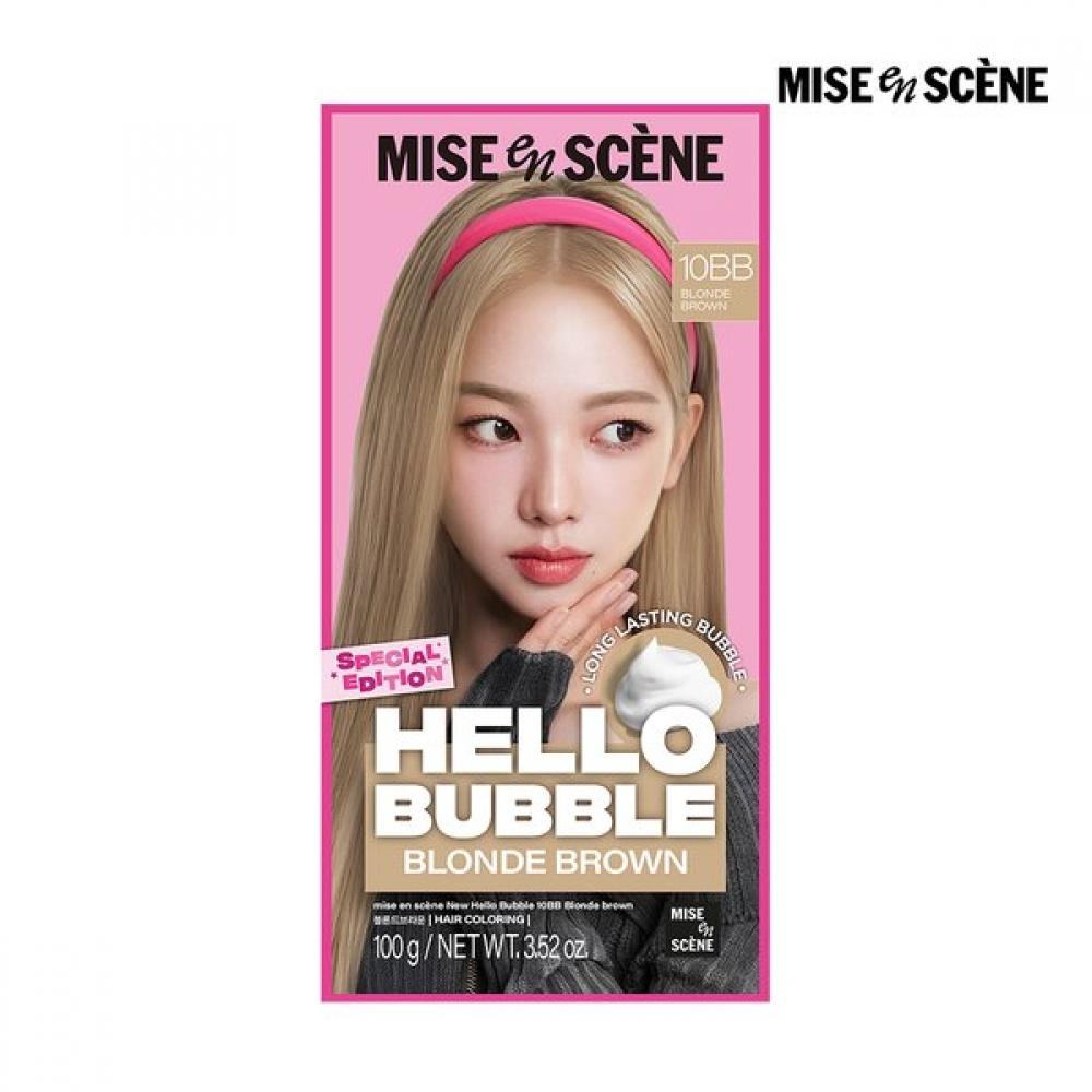 

Mise En Sc Ne [1+1] Новая Hello Bubble 10bb Блондин Коричневый 100г
