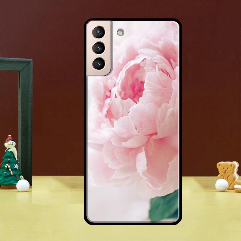 Peonies Beautiful Flower Fundas For Samsung Galaxy S23 S20 FE S21 FE S22 Ultra Note 20 S10e S8 S9 S10 Note 10 Plus Case